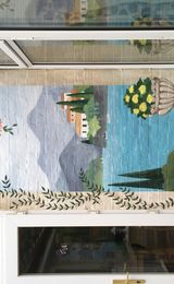 Italian Themed Exterior Mural (detail)