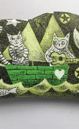 The Owl and the Pussycat Illustrated Stone