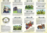 Gullivers Trail Map to illustrate a walk North of Bournemouth.- Reverse
