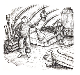 From my own story 'The Land of Soil and Sea'. Children's Adventure Novel.