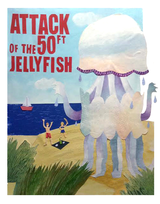 Attack of the 50ft Jellyfish! For SWArtwork's 'Open House'