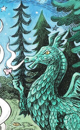 Dragon close-up