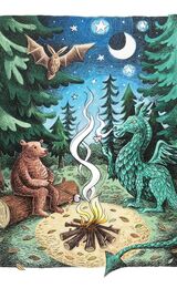 Woodland Friends love Marshmallows