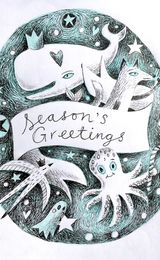 Christmas Creatures Season's Greetings