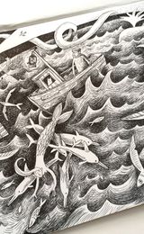 A Flurry at Sea
