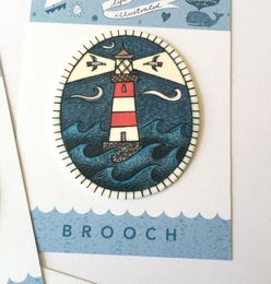 Lighthouse Brooch.