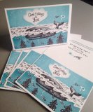 Christmas Card - Good Tidings Whale.