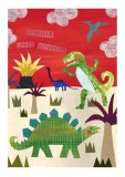Dinosaurs Collage Artwork.