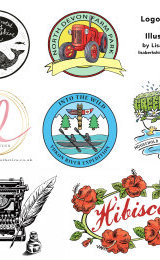 A selection of logos.