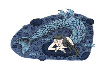 Sleeping Mermaid Stone.