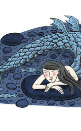 Sleeping Mermaid Stone.
