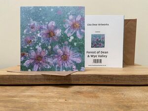 Cosmos Greetings Card
