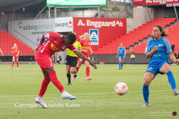 The Danish Women's Cupfinal, FC Nordsjælland v Fortuna Hjorring at "Aalborg Portland Park", Aalborg, Denmark
