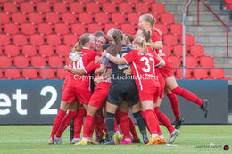The Danish Women's Cupfinal, FC Nordsjælland v Fortuna Hjorring at "Aalborg Portland Park", Aalborg, Denmark