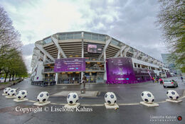 Spectacular settings for the UEFA Women's Champions League Final, Chelsea vs. FC Barcelona at "Gamla Ullevi" Stadium in Gothenburg, Sweden