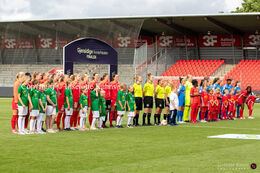 The Danish Women's Cupfinal, FC Nordsjælland v Fortuna Hjorring at "Aalborg Portland Park", Aalborg, Denmark