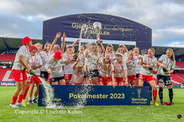 The Danish Women's Cupfinal, FC Nordsjælland v Fortuna Hjorring at "Aalborg Portland Park", Aalborg, Denmark