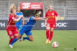 The Danish Women's Cupfinal, FC Nordsjælland v Fortuna Hjorring at "Aalborg Portland Park", Aalborg, Denmark