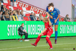 The Danish Women's Cupfinal, FC Nordsjælland v Fortuna Hjorring at "Aalborg Portland Park", Aalborg, Denmark