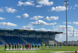 "Kvindeliga" match Fortuna Hjorring vs. KoldingQ at "Bredbaand Nord Arena" in Hjorring, Denmark