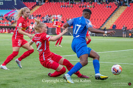 The Danish Women's Cupfinal, FC Nordsjælland v Fortuna Hjorring at "Aalborg Portland Park", Aalborg, Denmark
