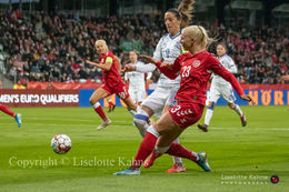 WMS NT, Denmark vs. Bosnia and Herzegovina, Viborg 2019. Sofie Svava in action