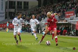 WMS NT, Denmark vs. Bosnia and Herzegovina, Viborg 2019. Pernille Harder in action