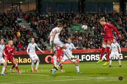 WMS NT, Denmark vs. Bosnia and Herzegovina, Viborg 2019. Sanne Troelsgaard in action