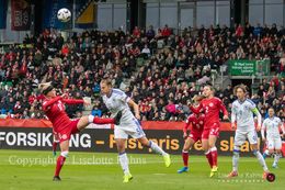 WMS NT, Denmark vs. Bosnia and Herzegovina, Viborg 2019. Rikke Madsen in action