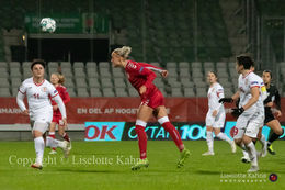 WMS NT, Denmark vs. Georgia. Viborg 2019. Sanne Troelsgaard in action