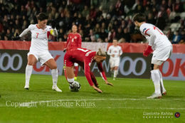WMS NT, Denmark vs. Georgia. Viborg 2019. Sanne Troelsgaard is sent down