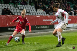 WMS NT, Denmark vs. Georgia. Viborg 2019.Sara Thrige in action