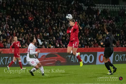 WMS NT, Denmark vs. Georgia. Viborg 2019. Emma Snerle in action