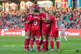 WMS NT, Denmark vs. Malta, Viborg 2019. Happiness, 8-0 victory