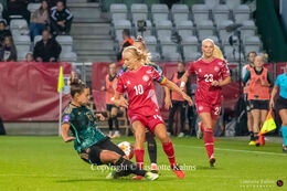 Women's Nations League premiere, Denmark vs Germany at Viborg Stadium, Denmark