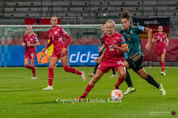 Women's Nations League premiere, Denmark vs Germany at Viborg Stadium, Denmark