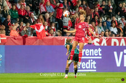 Women's Nations League premiere, Denmark vs Germany at Viborg Stadium, Denmark