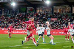 Women's Nations League match, Denmark vs Wales at Viborg Stadium, Denmark
