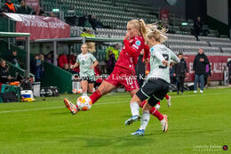 Women's Nations League match, Denmark vs Wales at Viborg Stadium, Denmark