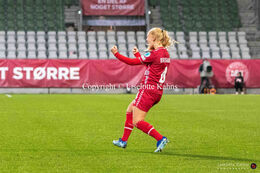 Women's Nations League match, Denmark vs Wales at Viborg Stadium, Denmark