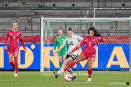 Women's Nations League match, Denmark vs Wales at Viborg Stadium, Denmark