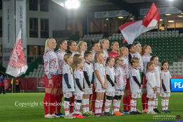 Women's Nations League match, Denmark vs Wales at Viborg Stadium, Denmark