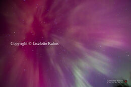 Extremely powerful northern lights in Denmark (Vendsyssel), fully visible to the naked eye and even exploding in an epic corona.