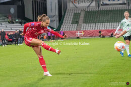 Women's Nations League match, Denmark vs Wales at Viborg Stadium, Denmark