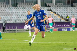 Pernille Harder (#23 Chelsea) in the UEFA Women's Champions League Final, Chelsea vs. FC Barcelona