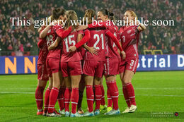 Test match between Denmark and South Africa in Aalborg, Denmark.