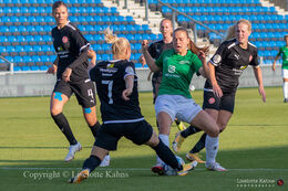 "Kvindeliga" match Fortuna Hjorring vs. Aab at "Bredbaand Nord Arena" in Hjorring, Denmark