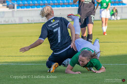 "Kvindeliga" match Fortuna Hjorring vs. Aab at "Bredbaand Nord Arena" in Hjorring, Denmark