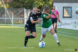 "Kvindeliga" match Fortuna Hjorring vs. Aab at "Bredbaand Nord Arena" in Hjorring, Denmark