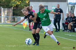 "Kvindeliga" match Fortuna Hjorring vs. Aab at "Bredbaand Nord Arena" in Hjorring, Denmark